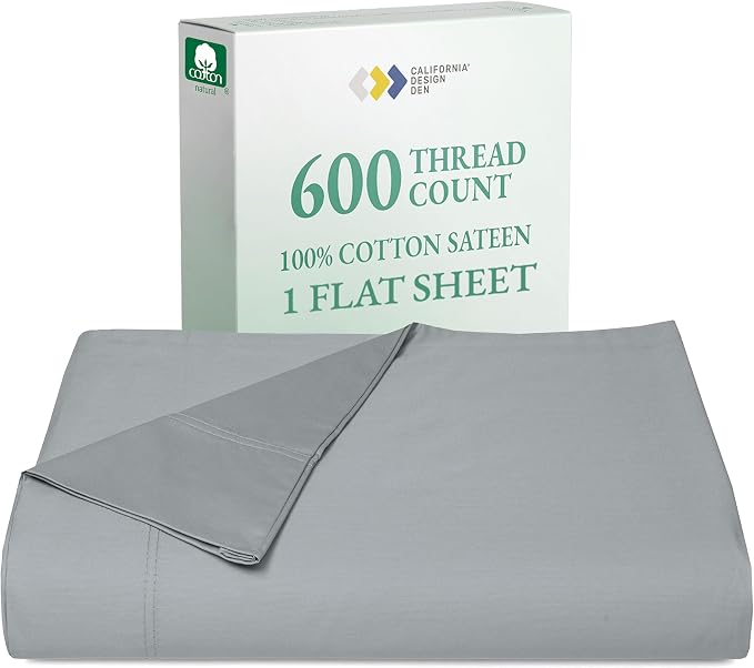 California Design Den King Size Flat Sheet Only by CaliforniaDesignDen