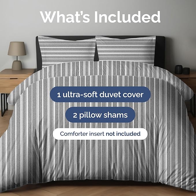 Duvet Cover Queen Size Set - Image 2