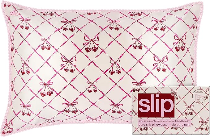 slip Queen Silk Pillowcase – Sweet Cherry Limited Edition by SLIP