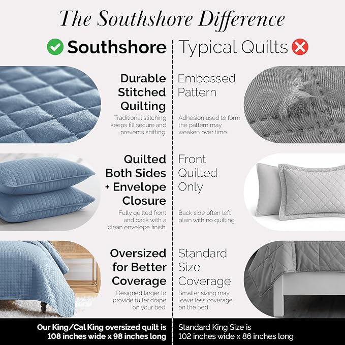 Southshore Fine Living, Inc. Summer Quilt King Size Bedding Set - Image 4