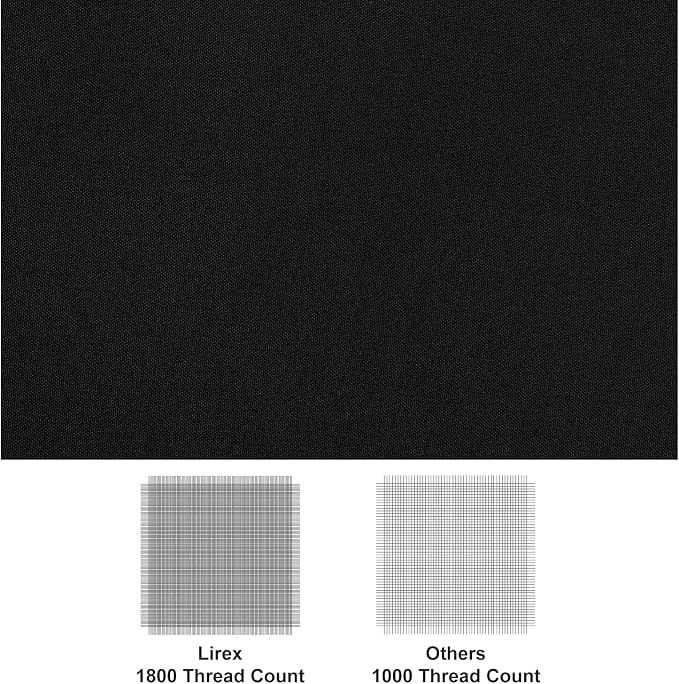 Lirex Flat Sheet, Queen Size Extra Soft Brushed Microfiber Flat Black Sheet - Image 2