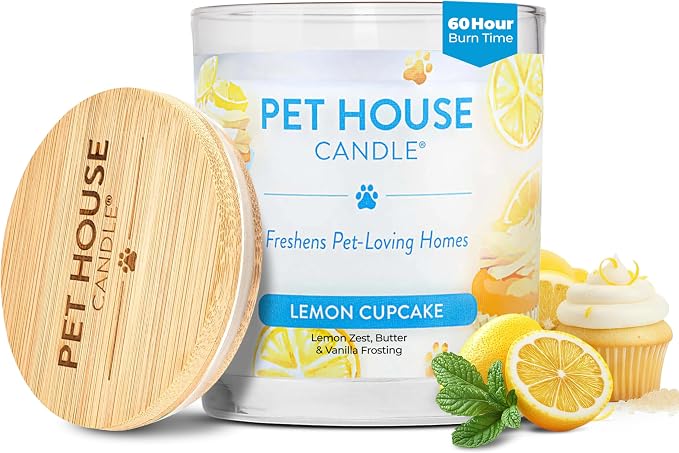 Pet House Candles, Clean Long-Lasting Pet Odor Candles by OneFurAll