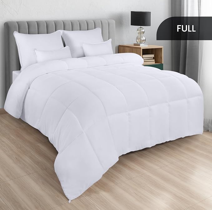 Utopia Bedding Comforters Full Size, All Season Duvet Insert, Down Alternative - Image 3