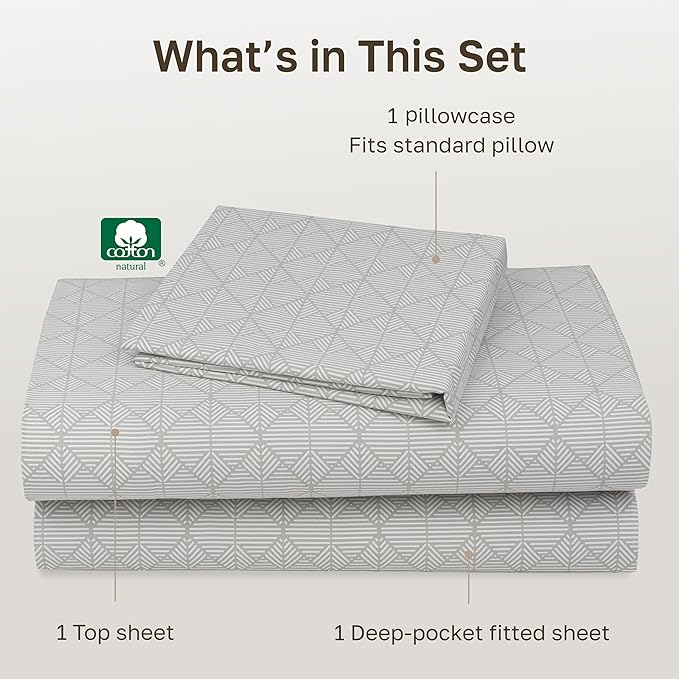 California Design Den Soft Twin XL 100% Cotton Sheet Sets, 400 Thread Count - Image 4