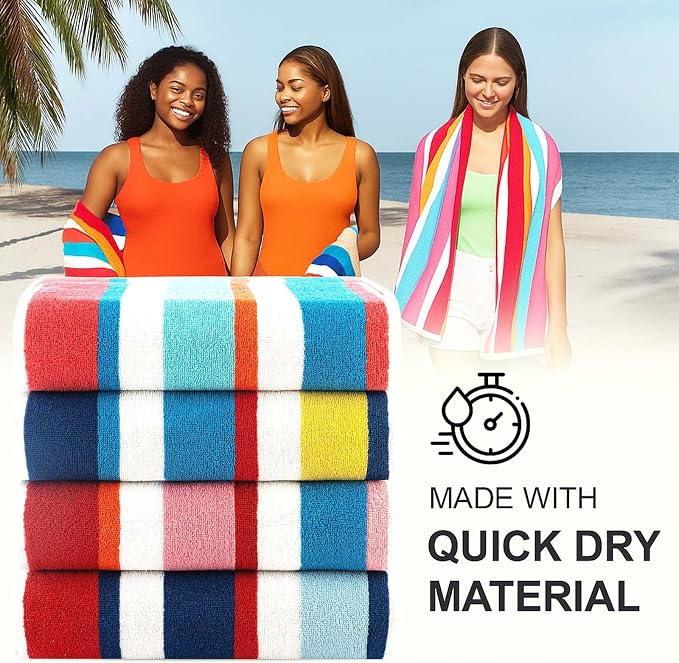 Casa Copenhagen Bora Bora Towels 4Pcs Yellow, Bath Towels - Image 4
