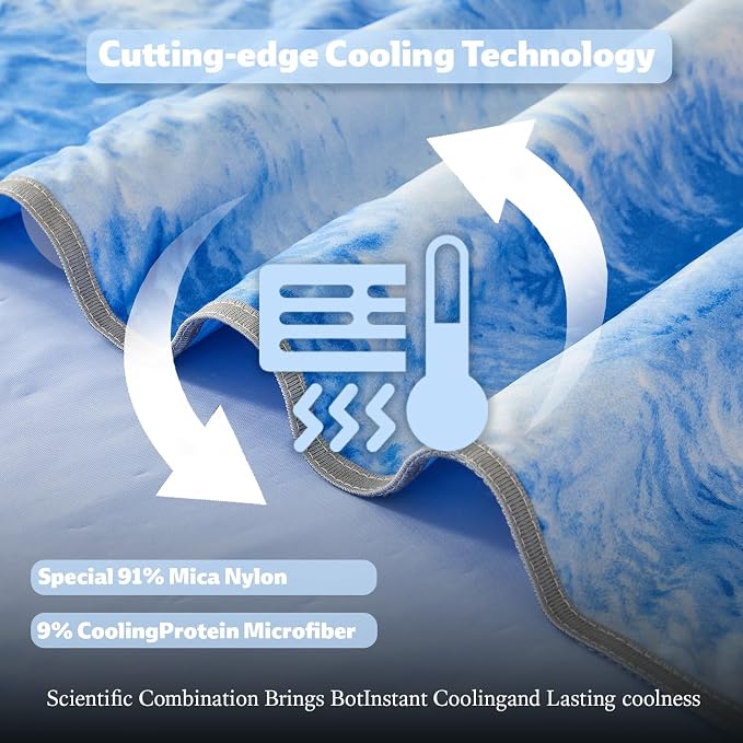 Cooling Blanket King Size, Cold Blanket - Image 5