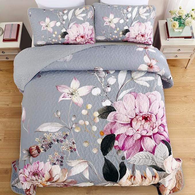 Drucon Floral Quilt Queen Size - Image 2