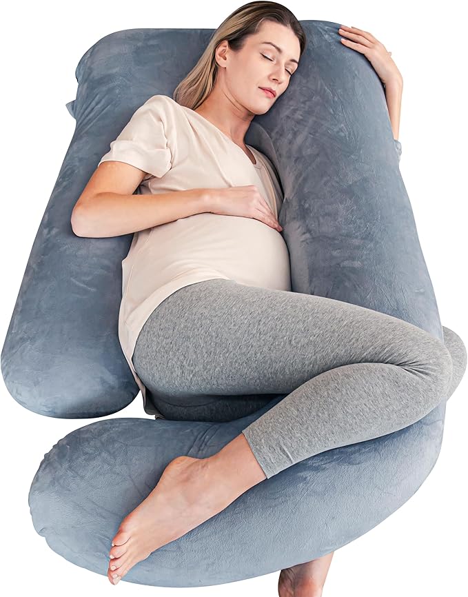 Cute Castle Pregnancy Pillows, Soft U-Shape Maternity Pillow by Cute+Castle