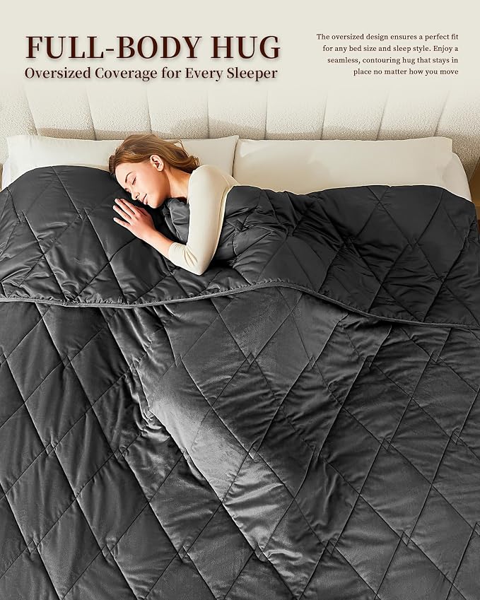 L'AGRATY King Size Weighted Blanket - Image 7