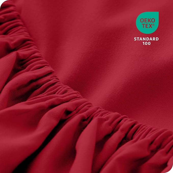 Bare Home 2-Pack Fitted Bottom Sheets King - Image 5