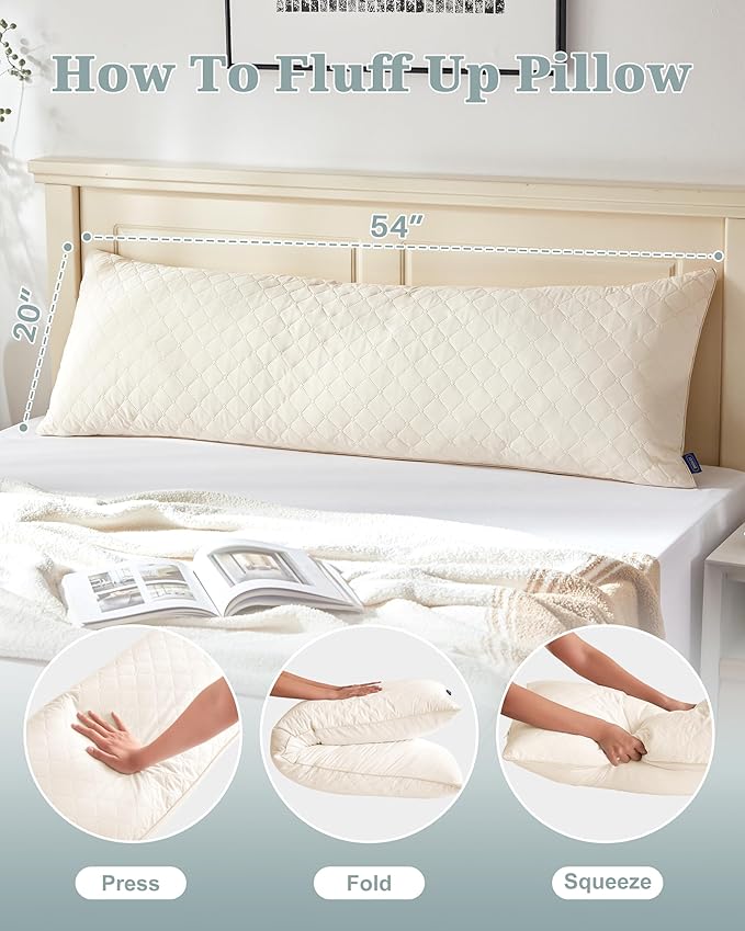 YZ HOME Long Body Pillow for Adults - Image 7