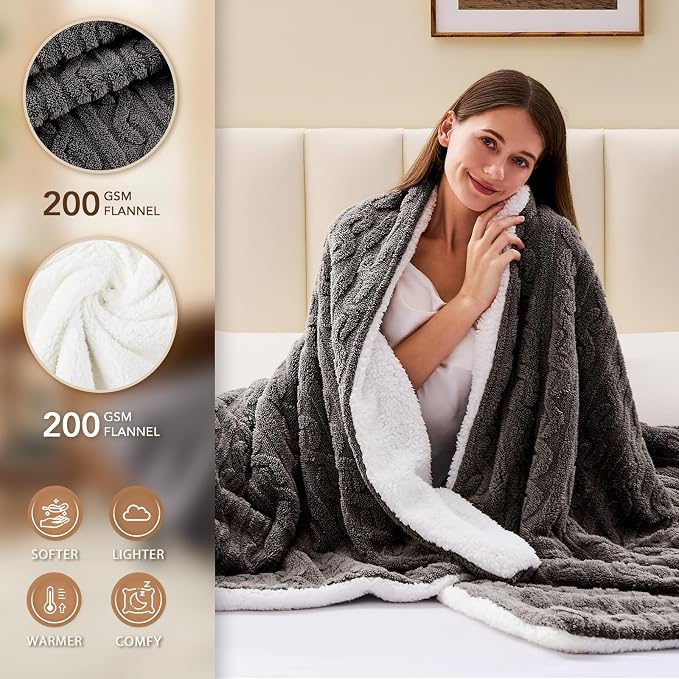 Homemate Electric Heated Blanket Queen - Image 3