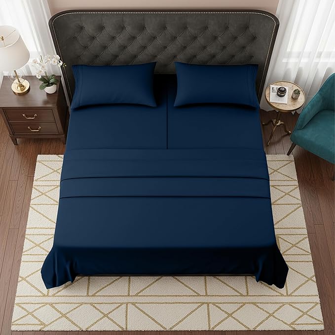 Elegant Comfort Luxurious 1500 Premium Hotel Quality Microfiber Three Line - Image 2
