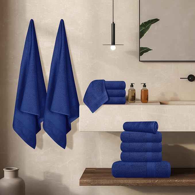 GLAMBURG Ultra Soft 24-Piece Towel Set - Image 6