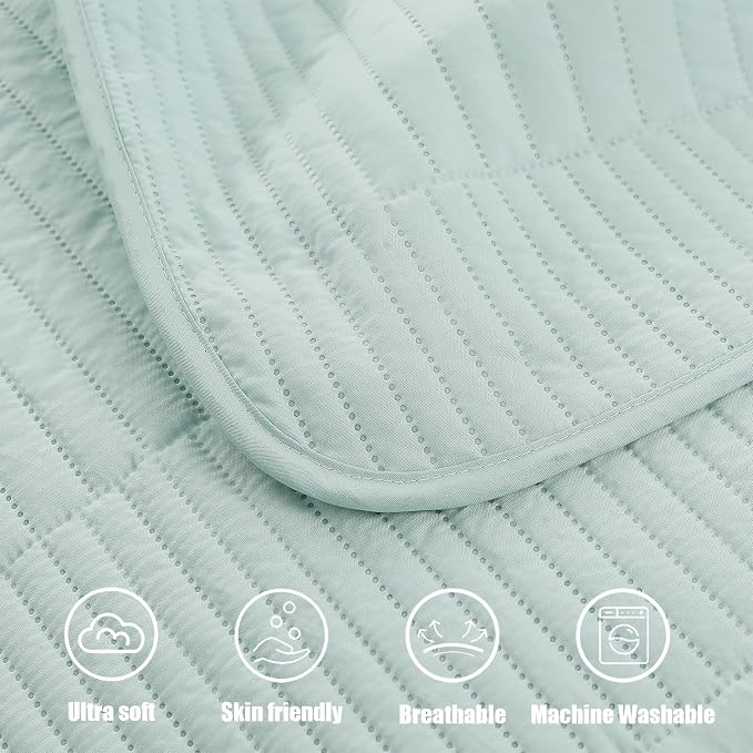 Whale Flotilla Ultra Soft California King Quilt Bedding Set, Lightweight - Image 8