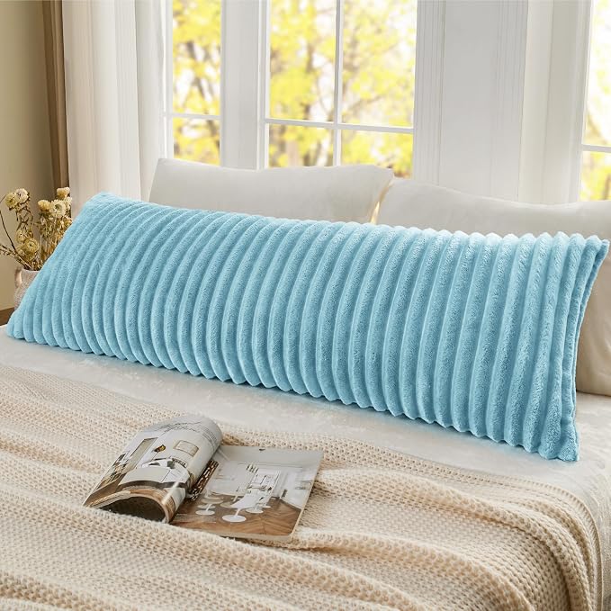 BEDELITE Fluffy Faux Fur Body Pillow Cover - Image 8