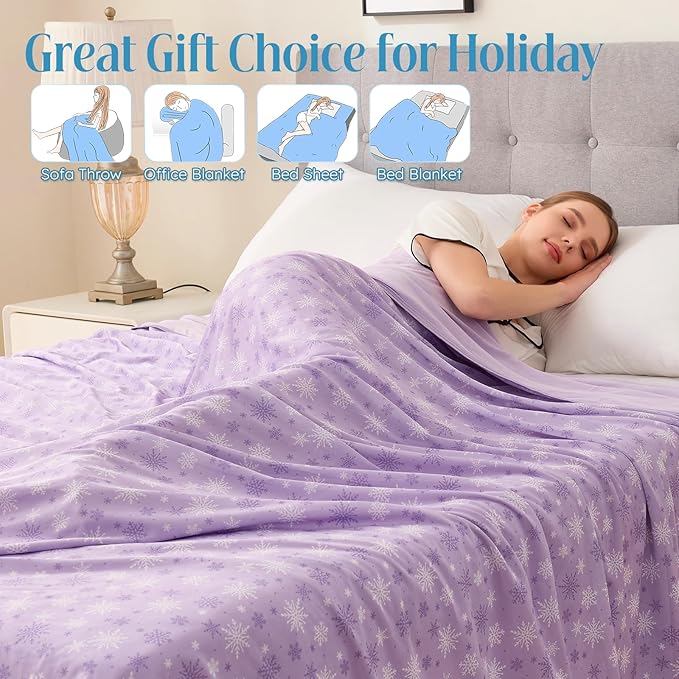 OIGAE Cooling Blanket for Hot Sleepers - Image 5