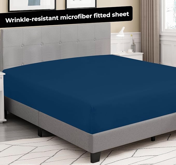 Royale Linens Fitted Sheet King - Image 8