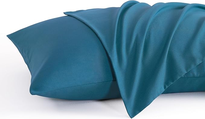 NTBAY King Pillow Cases Set of 2, 2 Pack Brushed Microfiber 20x36 Pillow Cases by NTBAY