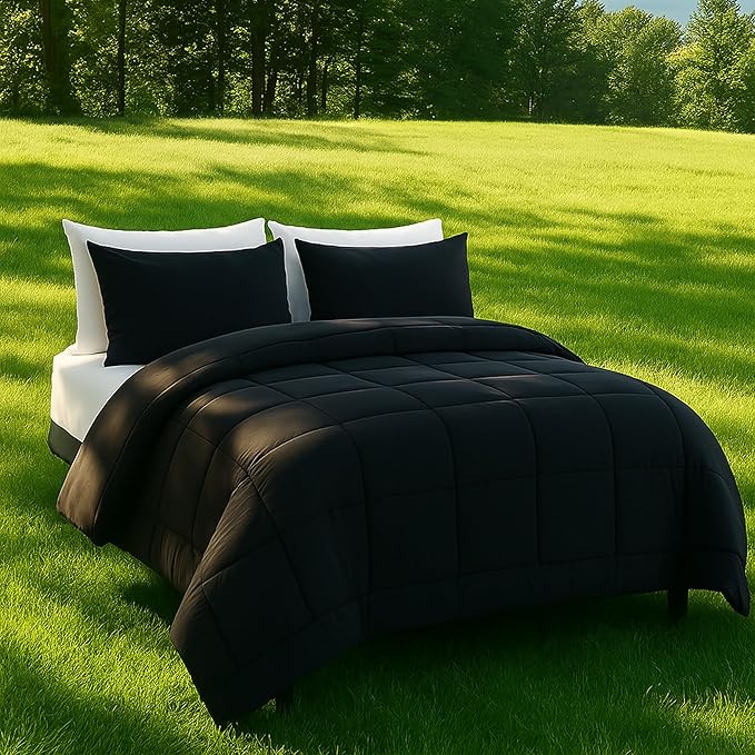 DOWNCOOL California King Comforter Set -All Season Bedding Comforters Sets - Image 2