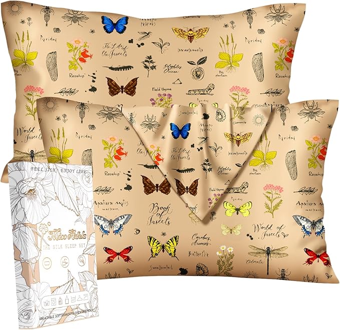 Miss Adola 2 Pack Mulberry Silk Pillowcase by MissAdola