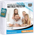 Twin XL Size Mattress Protector Waterproof, Premium 200 GSM Terry Mattress Cover by UTOPIABEDDING