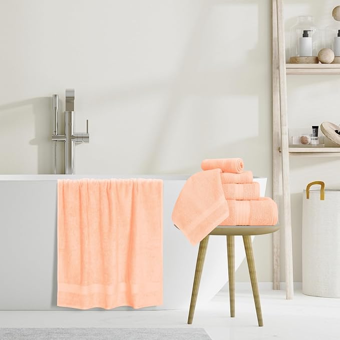 GLAMBURG Ultra Soft 8-Piece Towel Set - Image 5