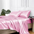 MR&HM Satin Bed Sheets, Twin XL Size Sheets Set by MRHM