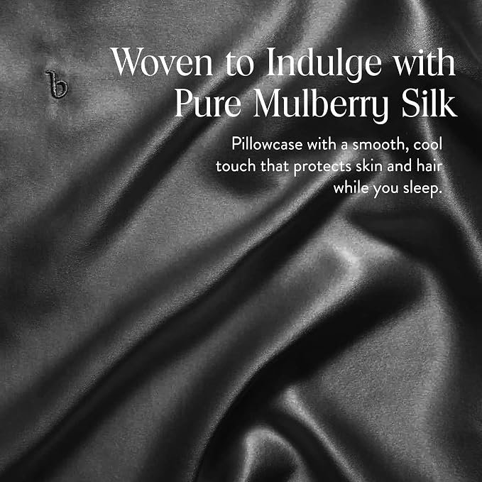 Brooklinen Mulberry Silk Pillowcase – 100% Pure Silk Pillow Case, Soft & Durable - Image 6