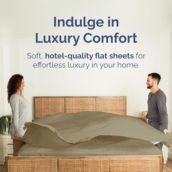 Cal King Size Flat Sheet - Image 2