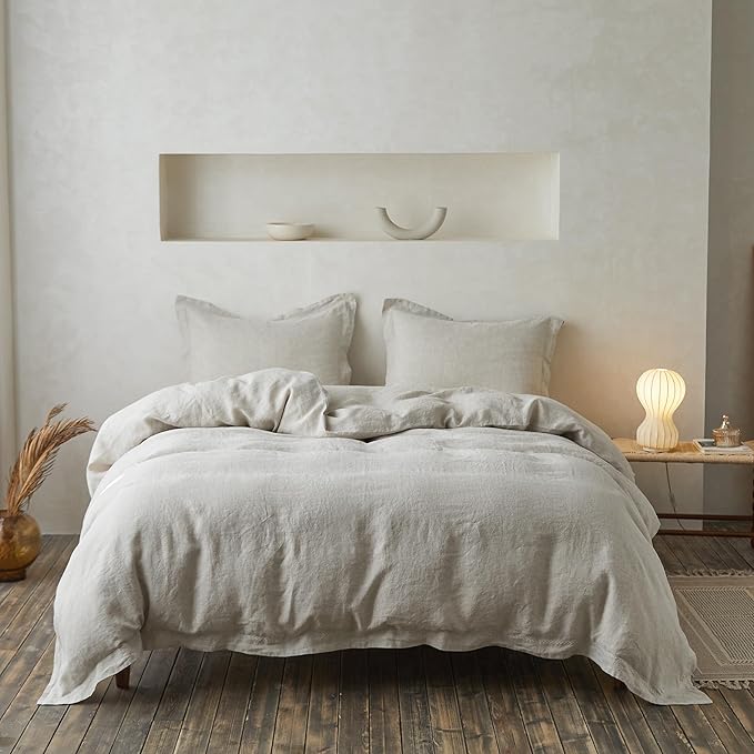 Simple&Opulence 100% Linen Duvet Cover Set by SimpleOpulence