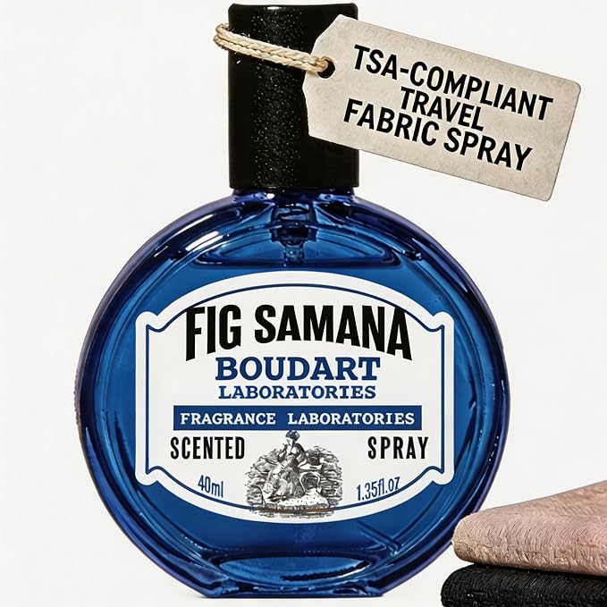 Travel Fabric Refresher Spray – Odor Eliminator & Wrinkle Release, TSA Approved by Unknown