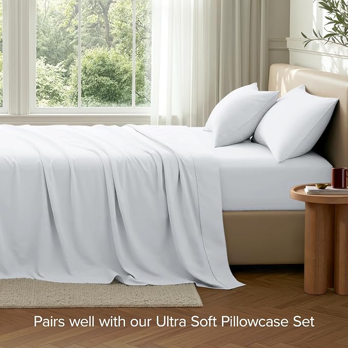 Bare Home King Flat Sheet - Image 7