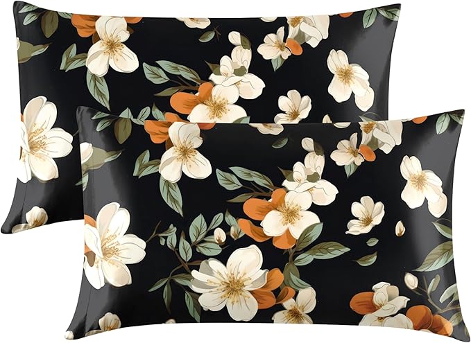 EXQ Home Satin Pillowcase for Hair and Skin Queen by EXQHomeTexitleCoLtd
