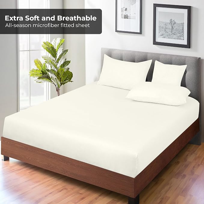 Royale Linens Fitted Sheet California King - Image 4