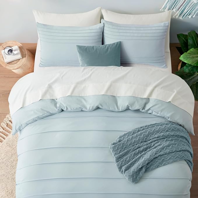 Oli Anderson Cornflower Blue Duvet Cover King Size - Image 5