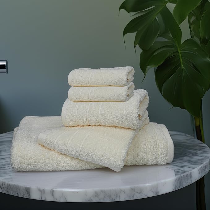 Tens Towels Pack of 8 Towels Set, 2 Extra Large Bath, 2 Hand, 4 Washcloths - Image 7
