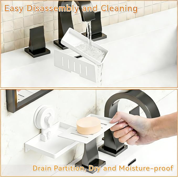 SUOXING 2 Pack Bar of Soap Holder - Image 4