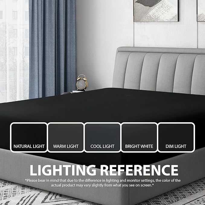 Cathay Home California King Fitted Sheet - Image 5