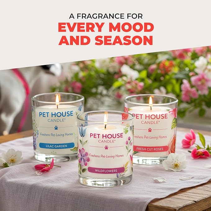 Pet House Candles, Long Burning Scented Candles - Image 5