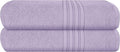 BOUTIQUO 100% Cotton 2 Pack Bath Towel Set 28x55 inches, Eco-Friendly Large by BOUTIQUO
