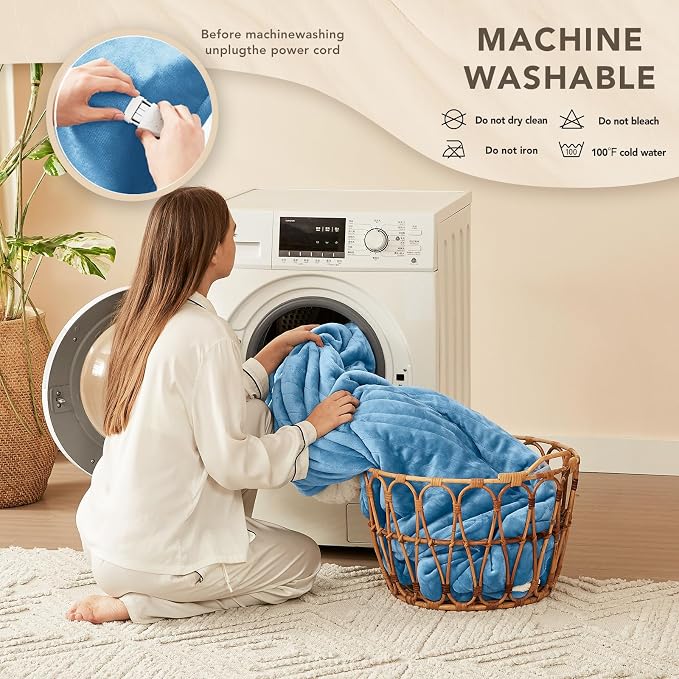 Homemate Heated Blanket Electric Throw - Image 7