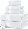 Modern Threads - Spun Loft 6-Piece 100% Combed Cotton Towel Set - Bath Towels by ModernThreads