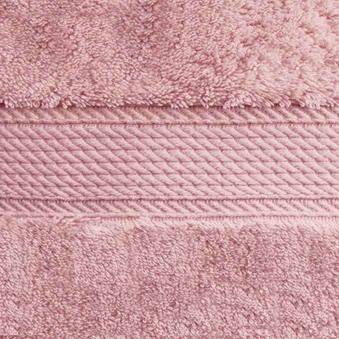 SUPERIOR Egyptian Cotton Pile Hand Towel Set of 4, Ultra Soft Luxury Towels - Image 3