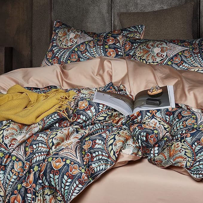 Cupocupa Duvet Cover Set;Duvet Cover Queen/King/Twin Bedding Set Fluffy Boho - Image 2
