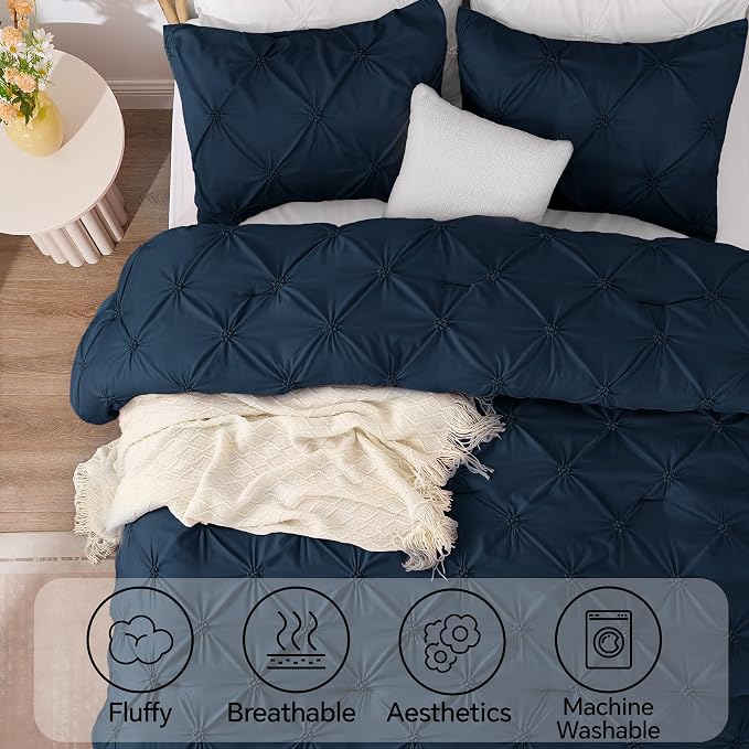 BEDELITE Navy Twin Comforter Set - Image 5