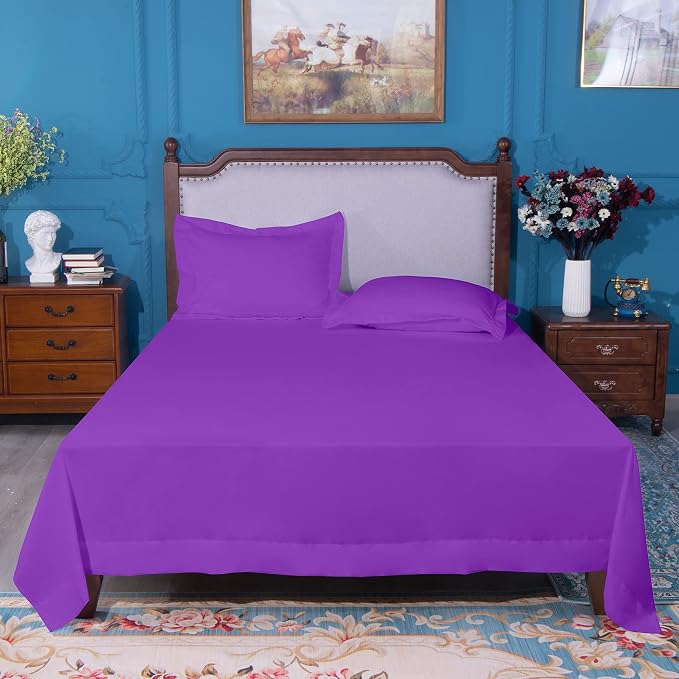 NTBAY Queen Flat Sheet Only - Image 4