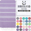 HAVLULAND Turkish Beach Towels, Oversized 40"x72" Turkish Bath Towel, Highly by Havluland