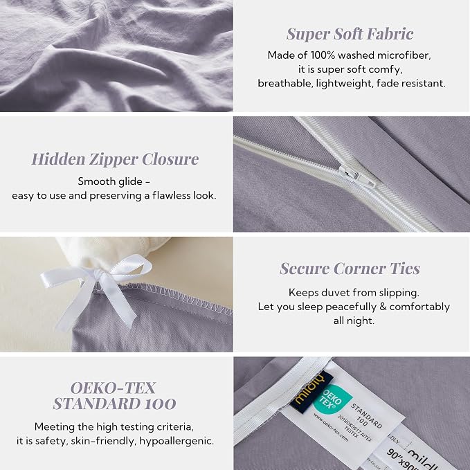 MILDLY Super Soft Duvet Cover - Image 5