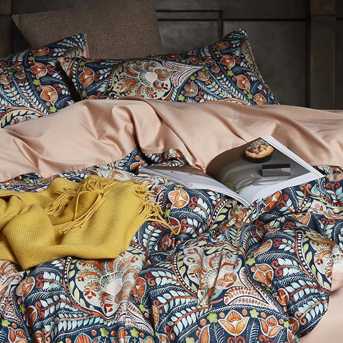 Cupocupa Duvet Cover Set;Duvet Cover Full Bedding Set Fluffy Boho Duvet Cover - Image 3